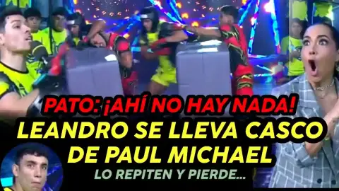 Leandro le juega mal a Paul Michael en EEG