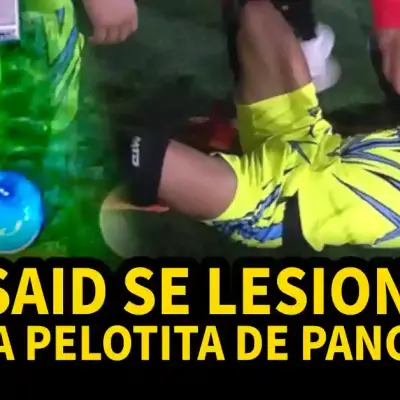 Said se vuelve a lesionar en competencia