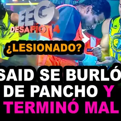 Said se burló de Pancho y terminó mal