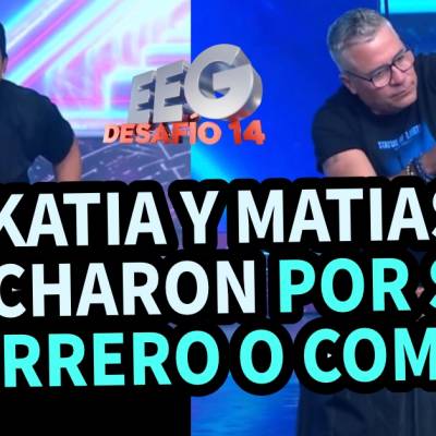 Mathias Brivio y Katia Palma lucharon para ser conductores