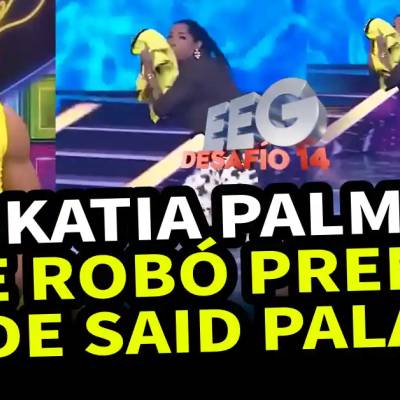 Katia Palma se robó la ropa de Said Palao