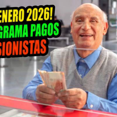 JUBILADOS ONP 2026: PUBLICADO CRONOGRAMA PAGOS DE PENSIONES EN ENERO