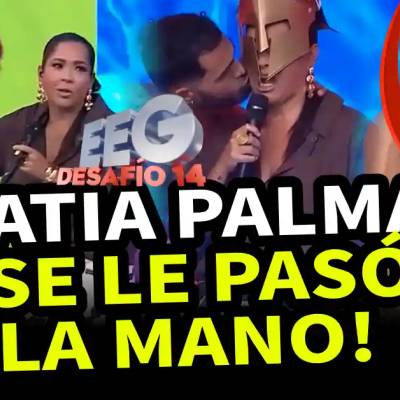 Katia Palma se le pasó mano a Leandro y se sorprende