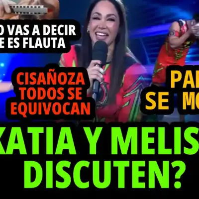 Melissa Loza y Katia Palma discuten en vivo y Pancho se tiró torta solo