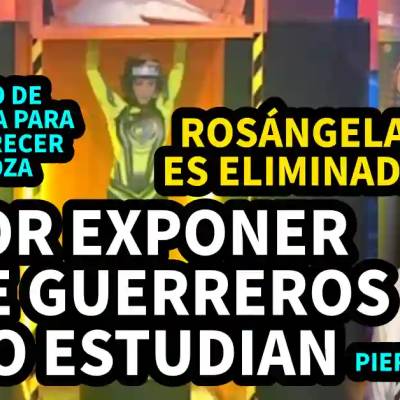 Rosángela es eliminada por quejarse que no estudian Guerreros EEG