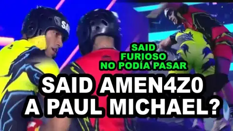 Said  se molestó y amenazó a Paul Michael en juego de EEG