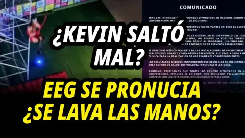 ProTv se pronuncia sobre caída de Kevin Diaz "No Saltó bien" ¿Se lava las manos?