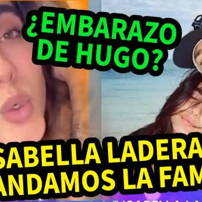 Isabella Ladera habló de rumores de embarazo de Hugo García