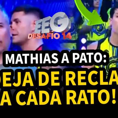 Mathias se molestó con Patricio Parodi de tantos reclamos