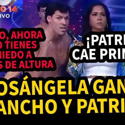 Rosángela le ganó a Patricio y Pancho a pesar de fue competencia desigual