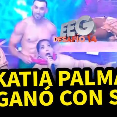 Katia Palma se ganó con Said Palao en competencia