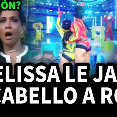 Melissa Loza le jaló a Rosangela